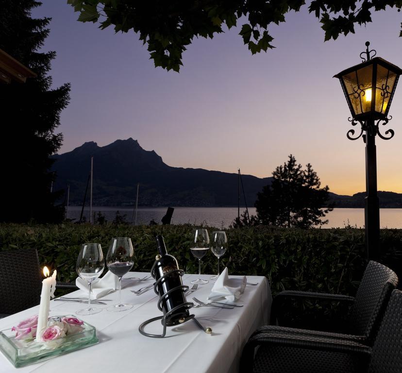 Gastehaus Baumgarten Hotel Kehrsiten Buitenkant foto