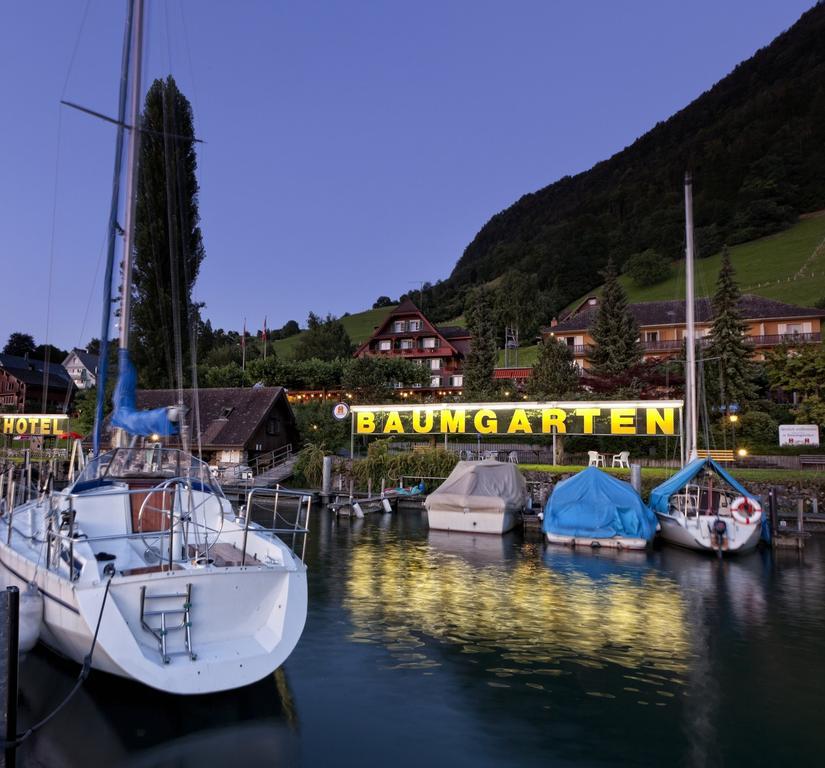 Gastehaus Baumgarten Hotel Kehrsiten Buitenkant foto