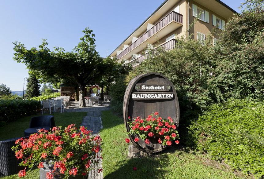 Gastehaus Baumgarten Hotel Kehrsiten Buitenkant foto