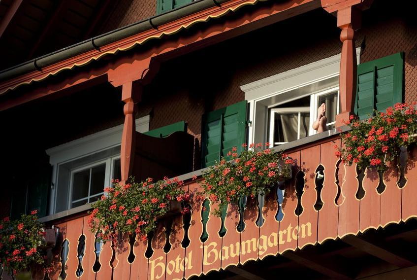 Gastehaus Baumgarten Hotel Kehrsiten Buitenkant foto