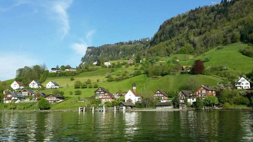 Gastehaus Baumgarten Hotel Kehrsiten Buitenkant foto