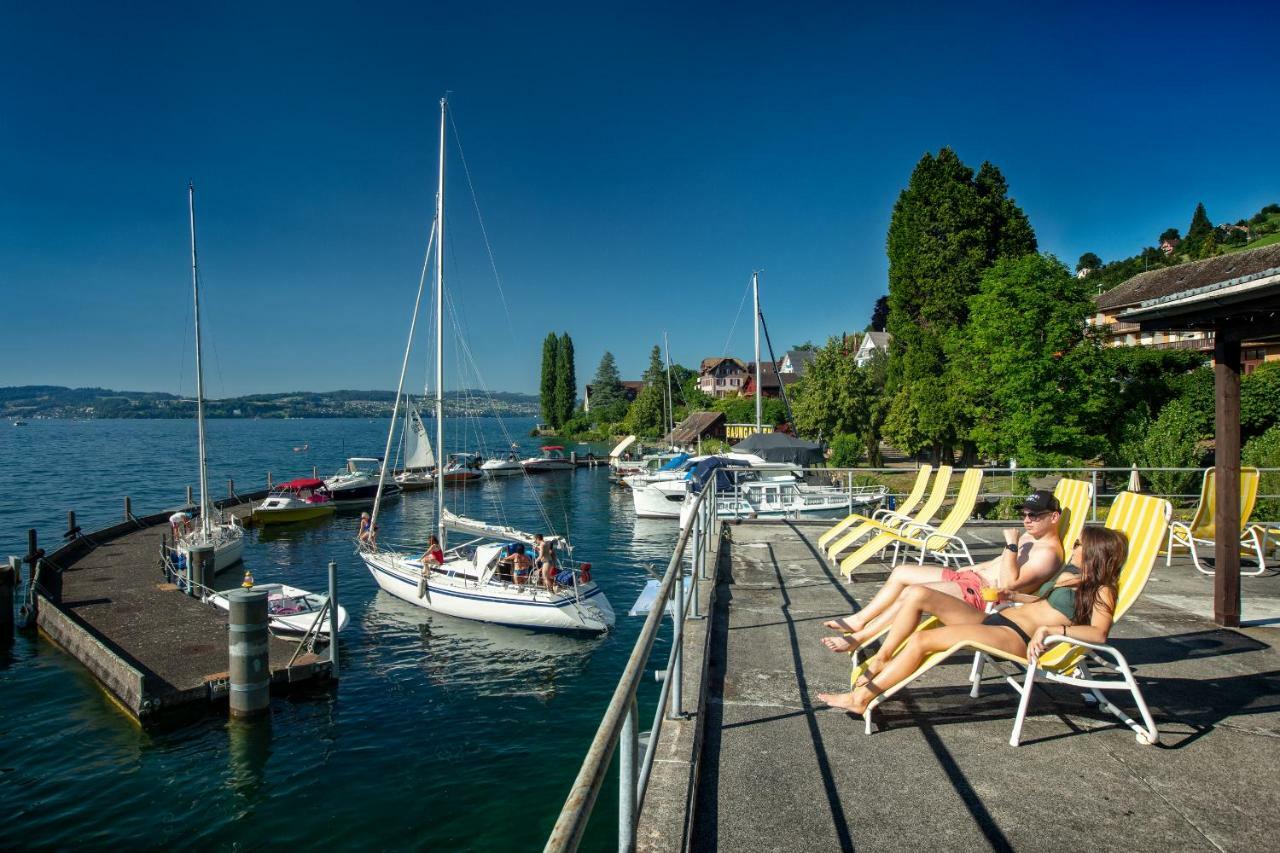 Gastehaus Baumgarten Hotel Kehrsiten Buitenkant foto